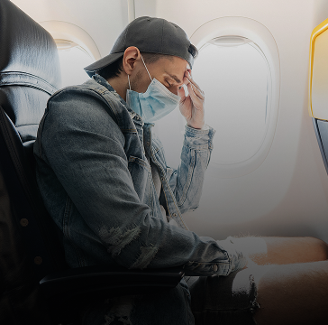 advice for sick passenger